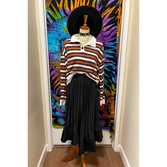🌈 Striped amazing neck sweater top - Picture 9 of 11